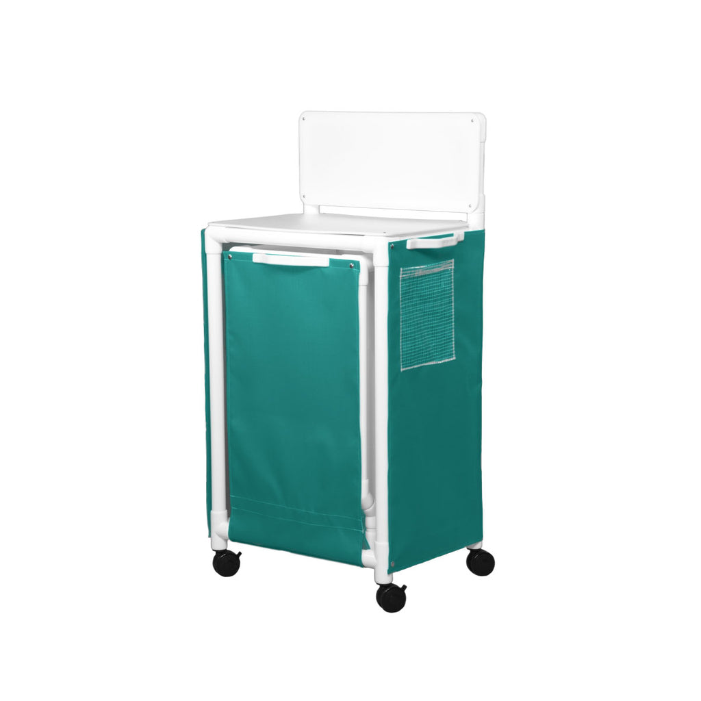 Isolation Station with Clean Gown Hamper