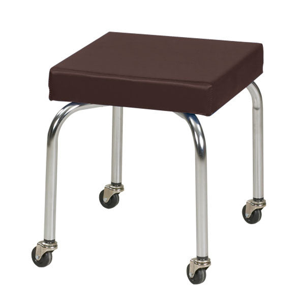 Physical Therapy Therapist Scooter Stool - Burgundy