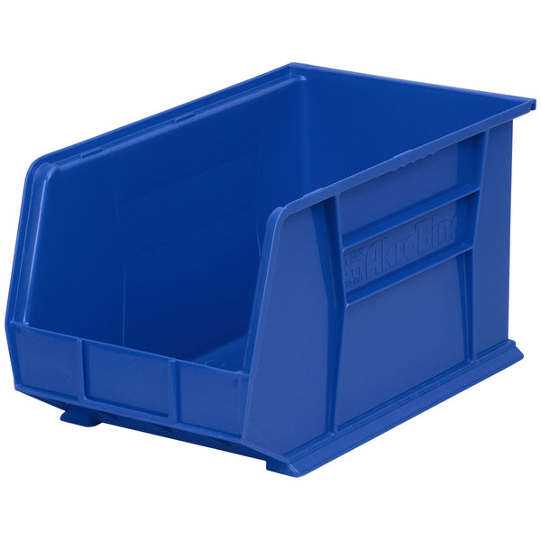 Bins & Things Storage Container with Organizers - 8 Compartments Blue