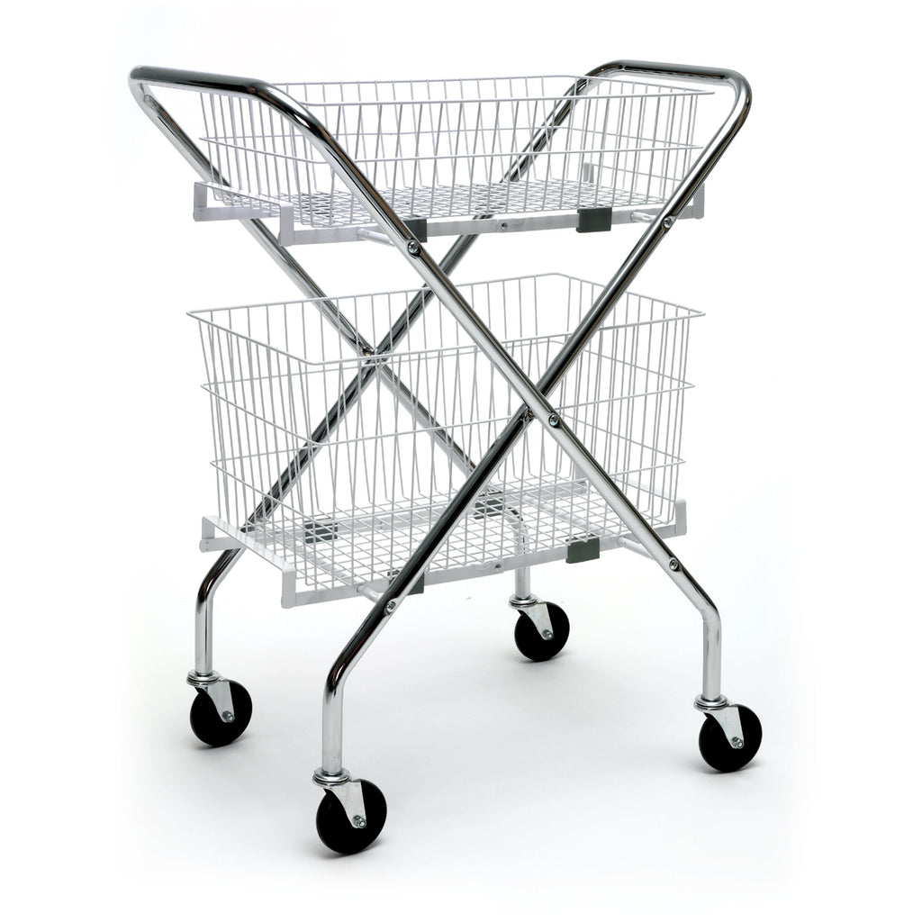 Cart Frame with Wire Baskets Bundle
