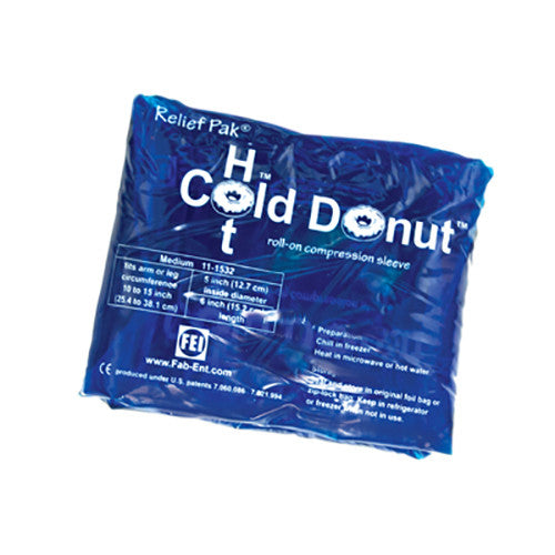 Relief Pak Cold n' Hot Donut Compression Sleeve - Medium