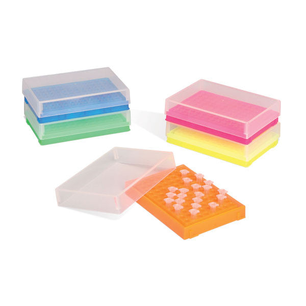 Compact PCR Tube Storage Rack - Assorted
