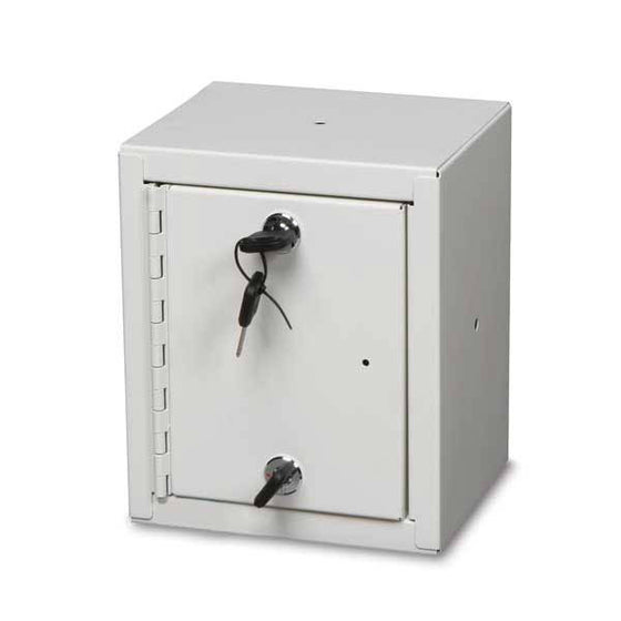 Double Lock Narcotics Cabinet - 8.75"W x 6"D x 7.25"H
