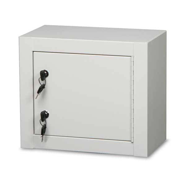 Double Lock Narcotics Cabinet - 14"W x 8"D x 12"H