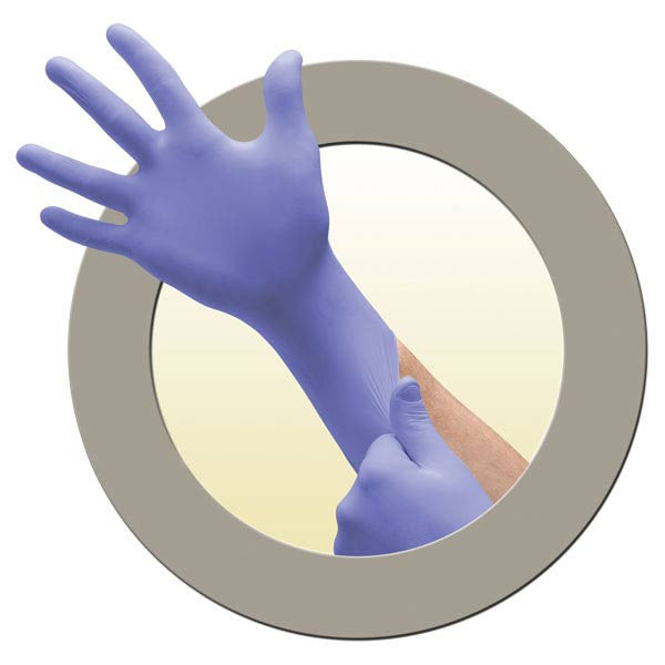 Microflex Supreno EC Extended Cuff Nitrile Exam Gloves - Small