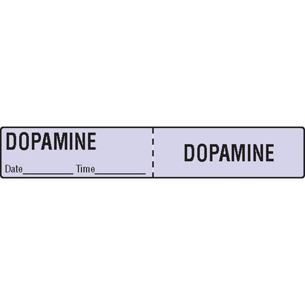 IV Tubing Medication Labels - Dopamine