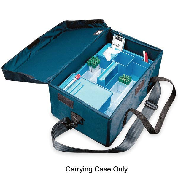 IsoBox Blood Draw Tray with Built-in Handle - Large Carrying Case 18.5"L x 12.625"W x 7"H