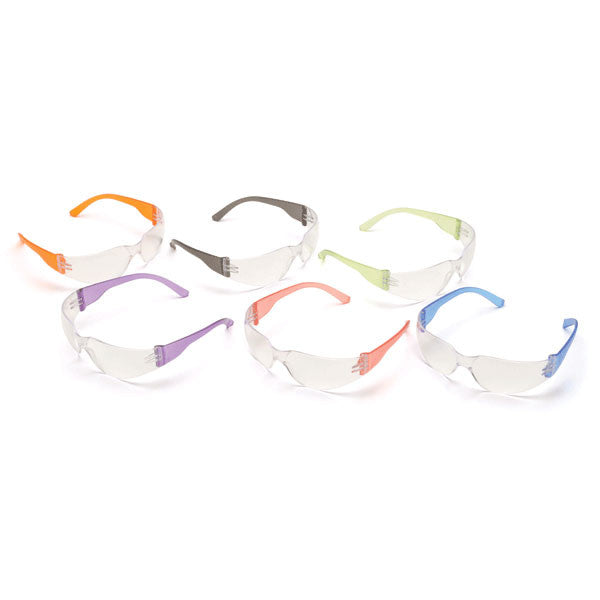 Intruder Multi-Color Safety Glasses - 12-Pack