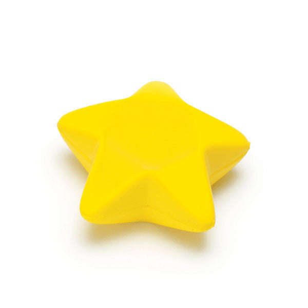 Phlebotomy Hand Grips - Yellow Star - 3.25"L x 3"W x 1.25"H
