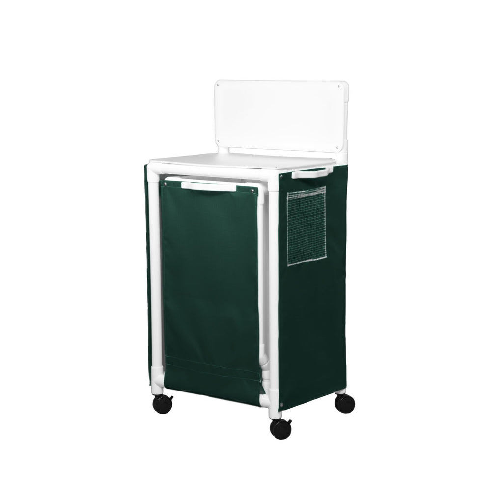 Isolation Station with Clean Gown Hamper