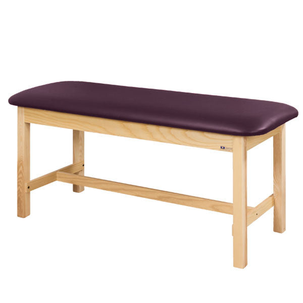 Flat Top Classic Series Straight Line Treatment Exam Table - Purplegray