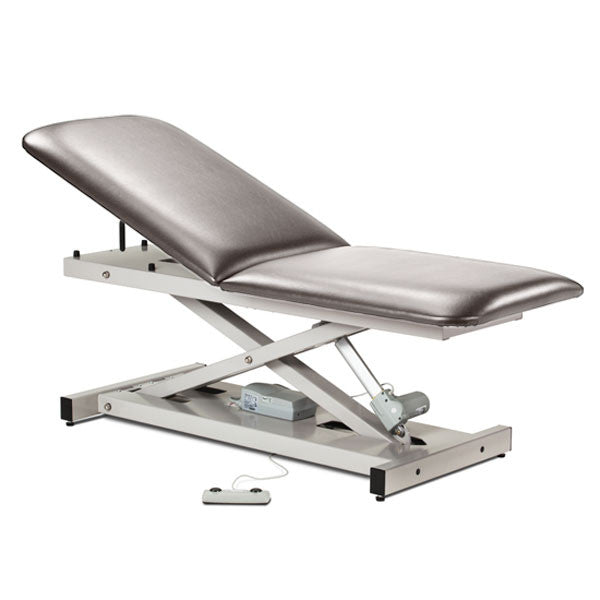Treatment Exam Table Power Height Adjustable Backrest - Cream