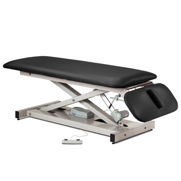 Treatment Exam Table Power Height Drop Section - Black