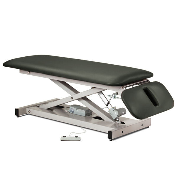 Treatment Exam Table Power Height Drop Section - Gunmetal