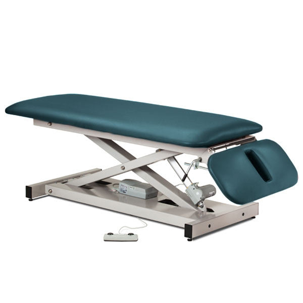 Treatment Exam Table Power Height Drop Section - Slate Blue