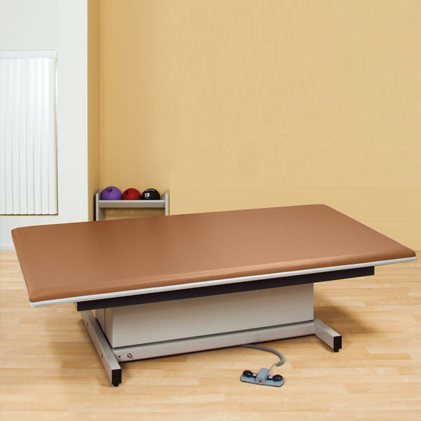 Hi-Lo Power Mat Platform Table Upholstered top 4 x 7 Allspice - Allspice