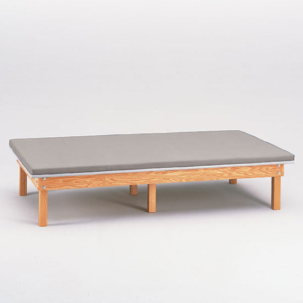 Heavy Duty Upholstered Mat Platform Treatment Table 4 x 7 Cream - Cream