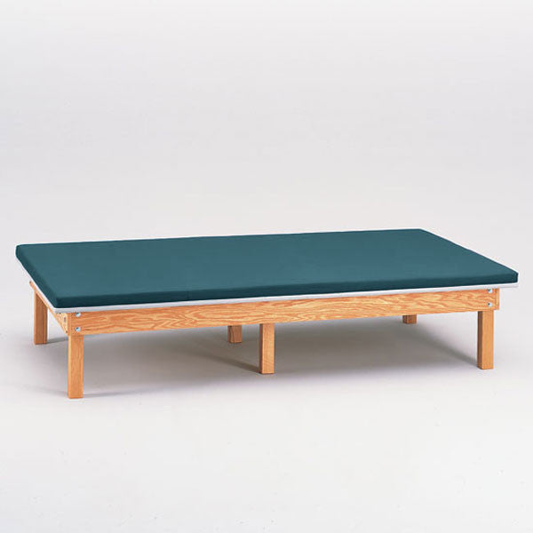 Heavy Duty Upholstered Mat Platform Treatment Table 4 x 7 Slate Blue - Slate Blue