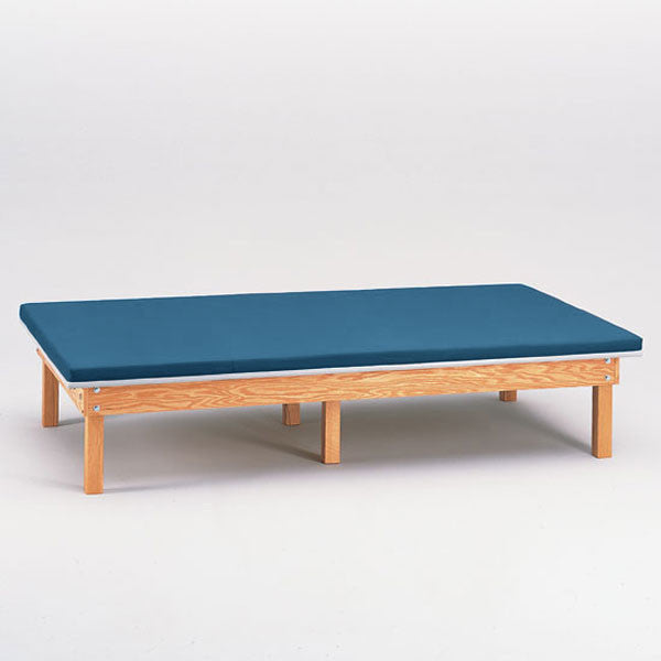 Heavy Duty Upholstered Mat Platform Treatment Table 6 x 8 Wedgewood - Wedgewood