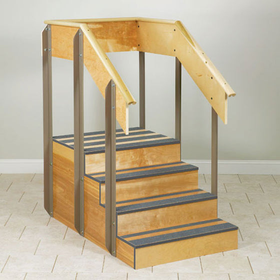 One-Sided Physical Therapy Staircase - 30" Width