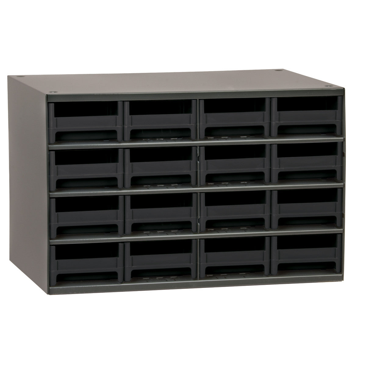 Akro-Mils 19416-Gray - 19-Series 16 Drawer Modular Steel Storage Cabinet - 4 x 2.125 x 10.5625 - Gray