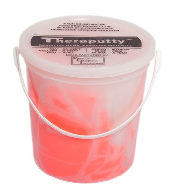 CanDo Antimicrobial Theraputty - 5 lb - Red - Soft