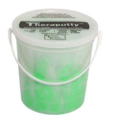 CanDo Antimicrobial Theraputty - 5 lb - Green - Medium