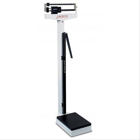 Balance Beam Scales - Stationary Detecto 337 with Height Rod
