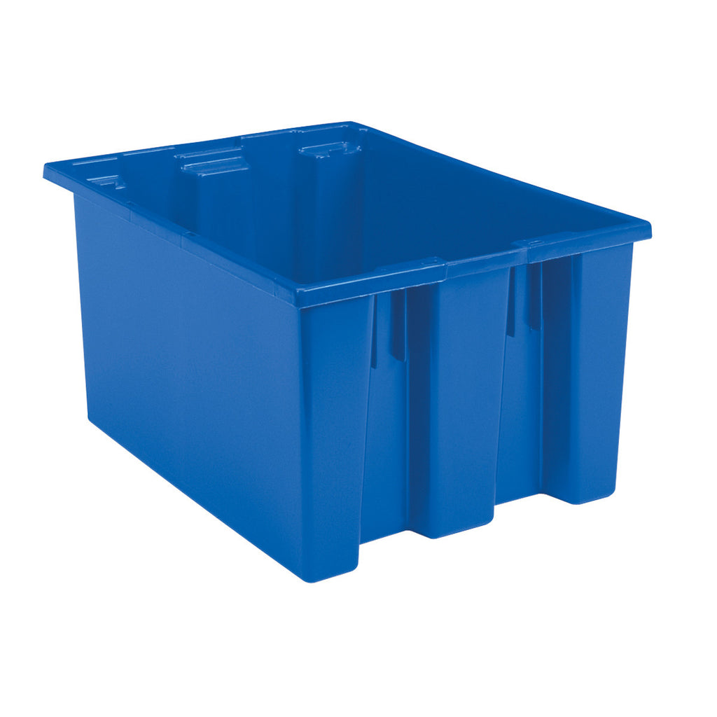 Akro-Mils Nest & Stack Tote 35230 - 23-1/2" x 19-1/2" x 13" - Blue