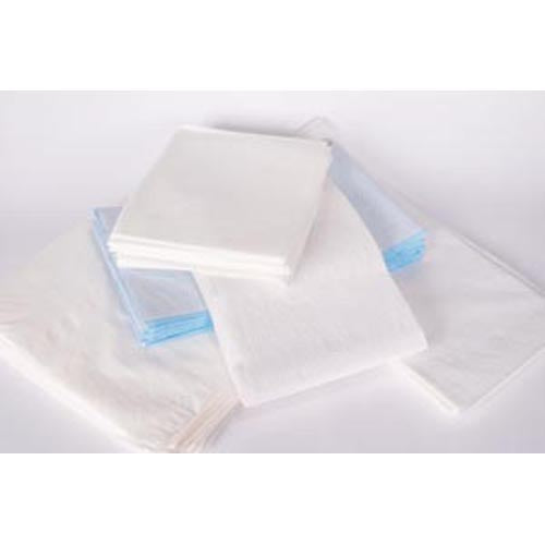 Drape/ Stretcher Sheet, Tissue/ Poly, 40" x 90", White 50/pk