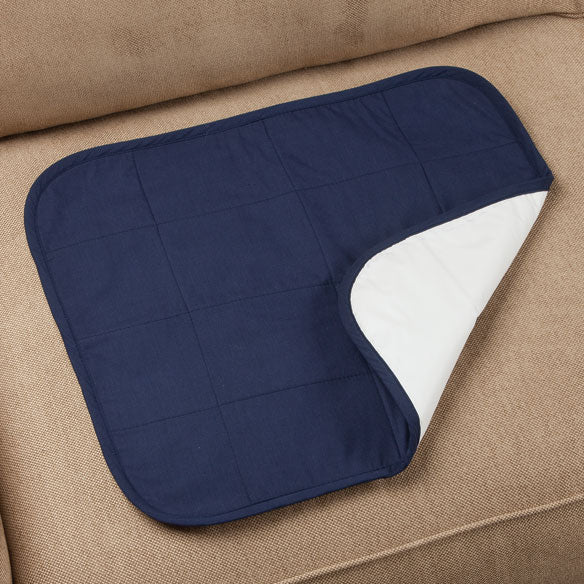 Quilted Waterproof Seat Protector, Navy - Navy
