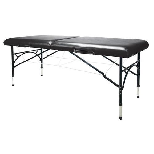 Aluminum Massage Table - Black