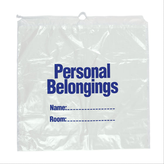 Patient Personal Belonging Bags